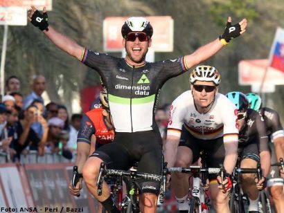 Mark Cavendish, primer líder del Tour de Abu Dhabi