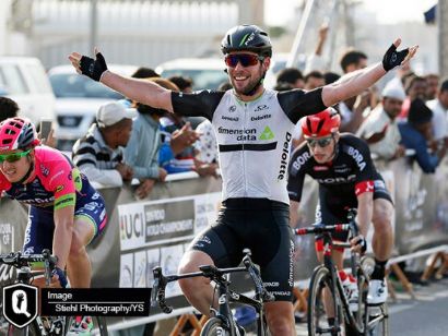 Mark Cavendish lidera el Tour de Catar tras imponerse en la primera etapa