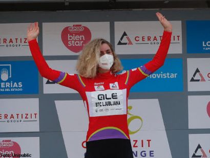 Marlen Reusser, primera líder de la Challenge by La Vuelta