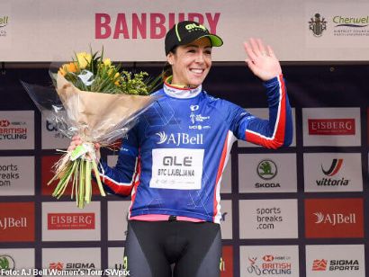 The Women´s Tour: Marta Bastianelli estrena el liderato con victoria de etapa