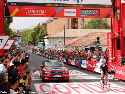 Vuelta a España: Clasificaciones completas de la etapa 7