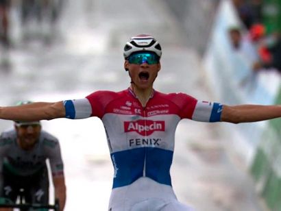 Tour de Suiza: Mathieu van der Poel se impone en la segunda etapa, Stefan Küng sigue líder