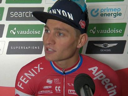Tour de Suiza: Mathieu van der Poel: "Intentaré defender el liderato, pero en la montaña es difícil"