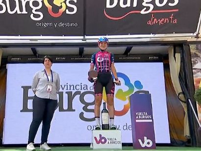 Vuelta a Burgos Femenina: Matilde Vitillo gana la segunda etapa, Jennifer Ducuara líder