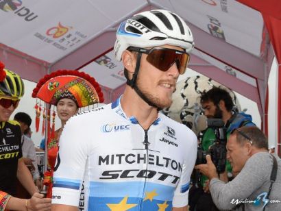 Matteo Trentin liderará el Mitchelton-Scott en la Clásica de Almería