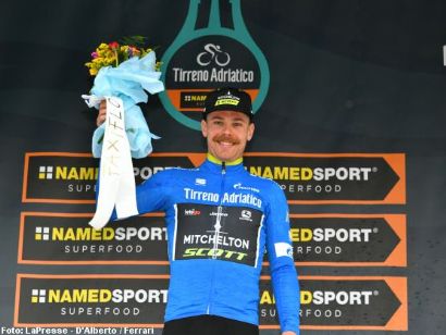 Tirreno-Adriático: Mitchelton-Scott gana la crono, Michael Hepburn primer líder