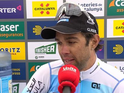Volta a Catalunya: Matthews: "Ha sido una etapa dura. Es bonito volver a ganar aquí"