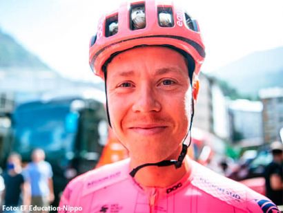Victoria en solitario de Michael Valgren en el Giro de la Toscana