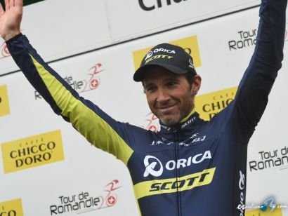Tour de Romandía: Michael Albasini gana la primera etapa, Fabio Felline sigue líder