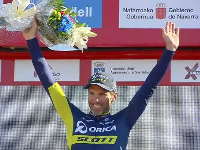 Vuelta al País Vasco: Michael Albasini gana la segunda etapa y Michael Matthews sigue líder