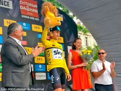 Critérium del Dauphiné: Michal Kwiatkowski: "Traté de disputar la etapa, pero Impey estuvo impresionante"