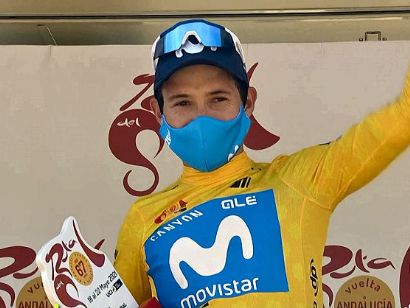 Vuelta a Andalucía: Miguel Ángel López, líder tras ganar la etapa reina