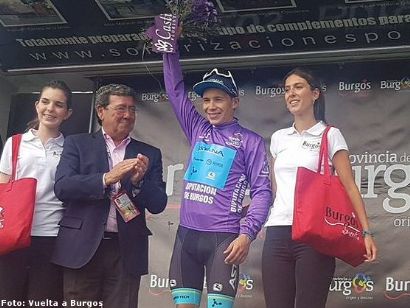 Vuelta a Burgos: Miguel Ángel López: "He sabido mantener las fuerzas hasta el final"
