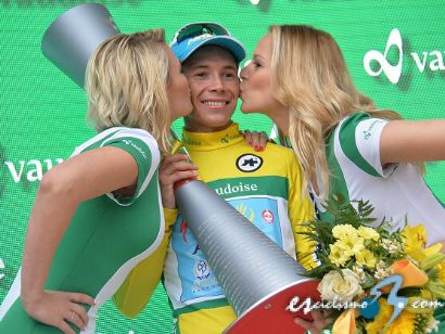 La Vuelta a Suiza es para Miguel Ángel López, la última etapa para Jarlinson Pantano