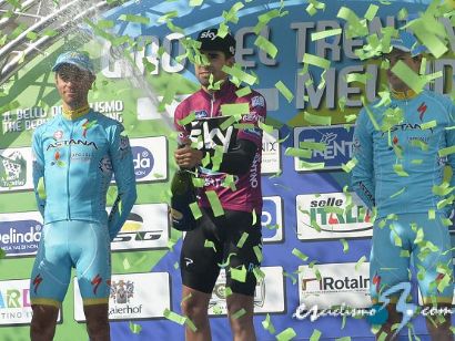 Giro del Trentino: Mikel Landa: "La victoria me da confianza para ir a por la maglia rosa"