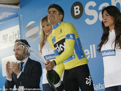 Mikel Landa lidera la Vuelta al País Vasco tras ganar en la Ermita de Garrastatxu
