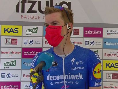 Vuelta al País Vasco: Mikkel Honoré: "Cerny también se merecía estar en el podio"