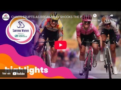 V�deo resumen de la Mil�n-San Remo Femenina 2026