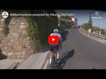 Vídeo resumen de la Milán-San Remo 2020