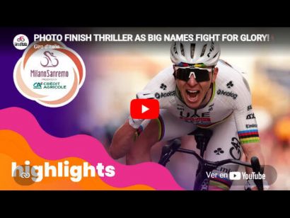 V�deo resumen de la Mil�n-San Remo 2026
