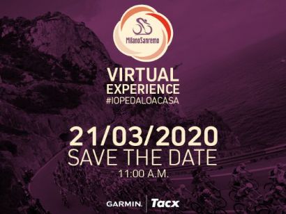 La Milán-San Remo 2020 se correrá de forma virtual