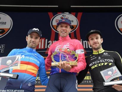 Michael Woods puede con Alejandro Valverde en la Milán-Turín 2019