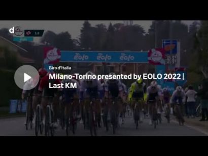 Vídeo del último kilómetro de la Milán-Turín 2022