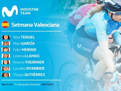 Setmana Ciclista Valenciana, primera ronda por etapas para el Movistar Team femenino