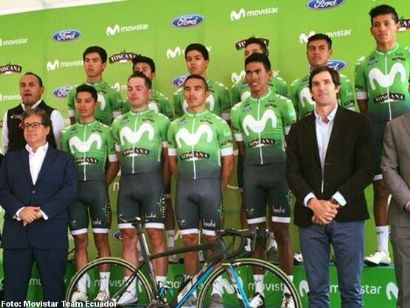 Movistar Team Ecuador debutará en la Vuelta al Táchira