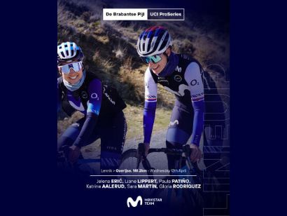 Liane Lippert encabeza el Movistar Team en la Flecha Brabanzona