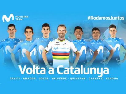 Movistar, con un potente equipo a la Volta a Catalunya