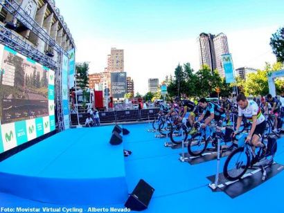 Los 60 mejores ciclistas de Movistar Virtual Cycling lucharán por el triunfo final en Festibike