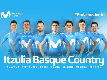 Mikel Mikel Landa llevará los galones del Movistar Team en la Vuelta al País Vasco