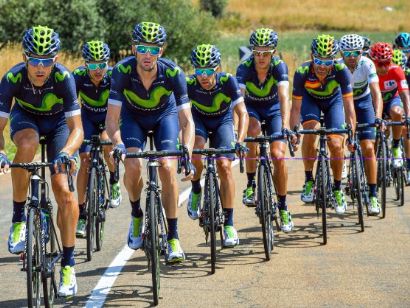 El equipo Movistar cerrar la temporada en el Tour de Abu Dhabi
