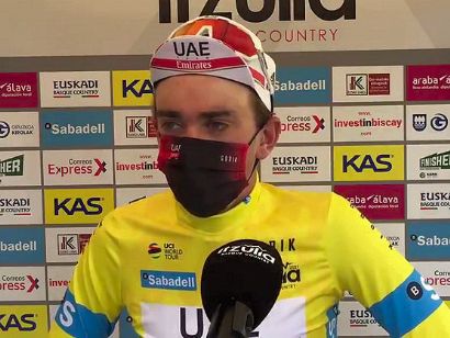 Vuelta al País Vasco: Brandon McNulty: "Me siento bien y listo para las dos últimas etapas"