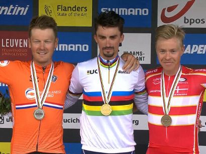 Julian Alaphilippe revalida su título de Campeón del Mundo de ciclismo en ruta