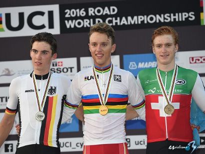 Ctos. del Mundo: Jakob Egholm, Campeón del Mundo en ruta junior