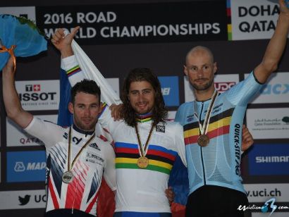 Ctos. del Mundo: Peter Sagan revalida el título de Campeón del Mundo en ruta