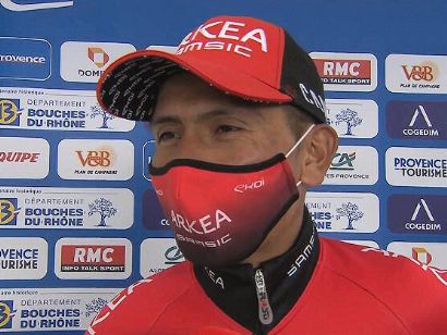 Tour de Provenza: Nairo Quintana: "Me hace feliz ver que los resultados llegan"
