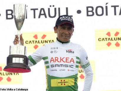 Volta a Catalunya: Nairo Quintana: "Me hace mucha ilusión volver al podio"