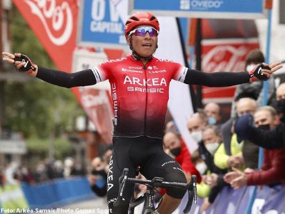 Vuelta a Asturias: Nairo Quintana: "Reconocimos el descenso el día antes"