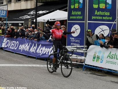 Nairo Quintana, primer líder de la Vuelta a Asturias 2021