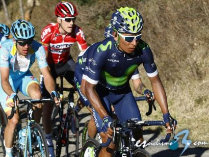 Quintana e Ion Izagirre, al frente de Movistar en GP Indurain y la Vuelta al País Vasco
