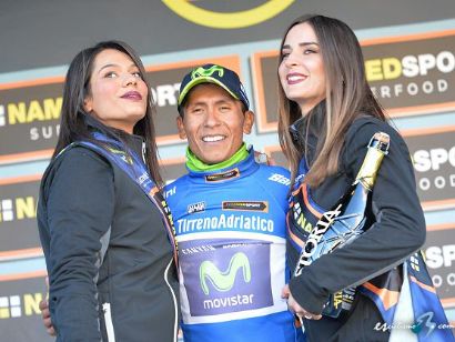 Tirreno-Adriático: Nairo Quintana se impone en el Terminillo y es el nuevo líder