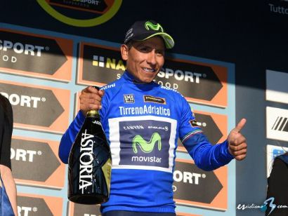 Tirreno-Adriático: Nairo Quintana: "Espero hacer una buena crono"