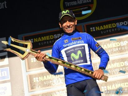 Tirreno-Adriático: Nairo Quintana: "Feliz por ganar la Tirreno por segunda vez"
