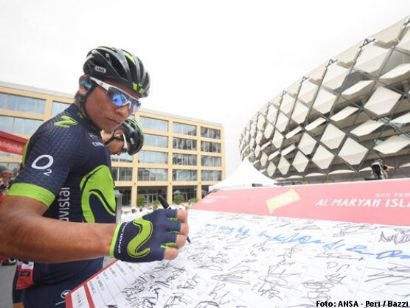 Tour de Abu Dhabi: Nairo Quintana: "Fue mucho desgaste atacar y responder otros ataques"