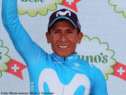 Tour de Suiza: Nairo Quintana gana la séptima, Richie Porte sigue líder