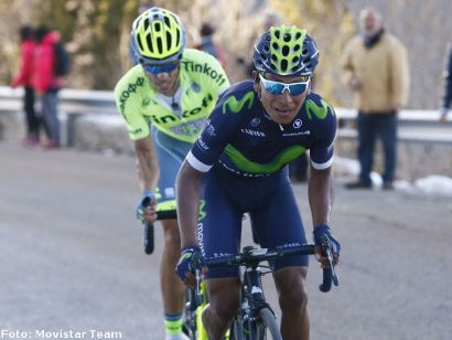 Nairo Quintana, llegar a Europa y besar el santo en la Volta a Catalunya