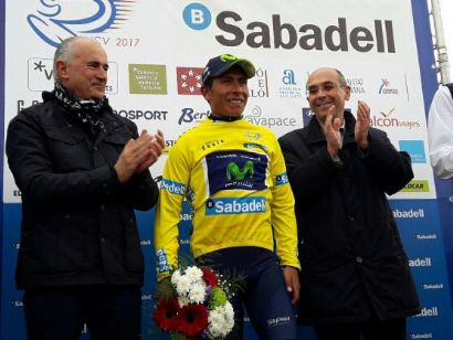 Vuelta Comunidad Valenciana: Soliloquio de Nairo Quintana en Mas de la Costa, victoria y liderato
